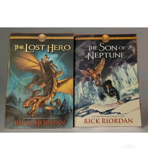 (2) Rick Riordan Books. Heroes Of Olympus - Picture 1 of 3
